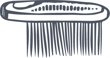 Illustration of a brush
